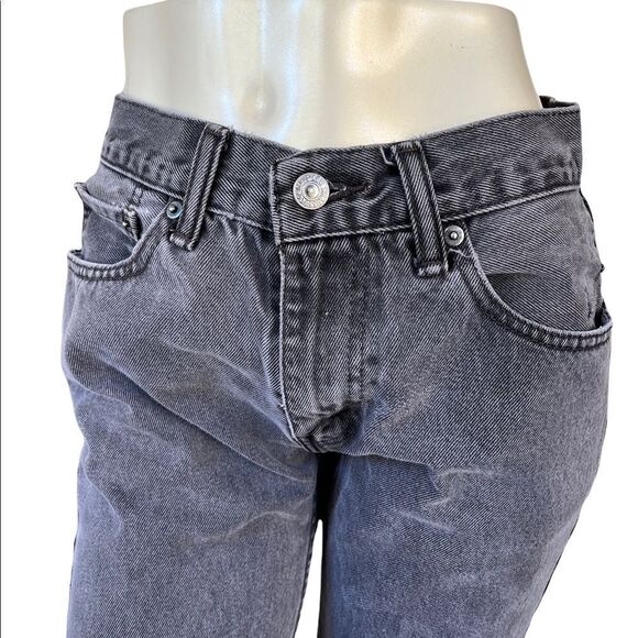 Y2K Levi’s 505 faded black/ gray relaxed fit straight 31 - Picture 4 of 7